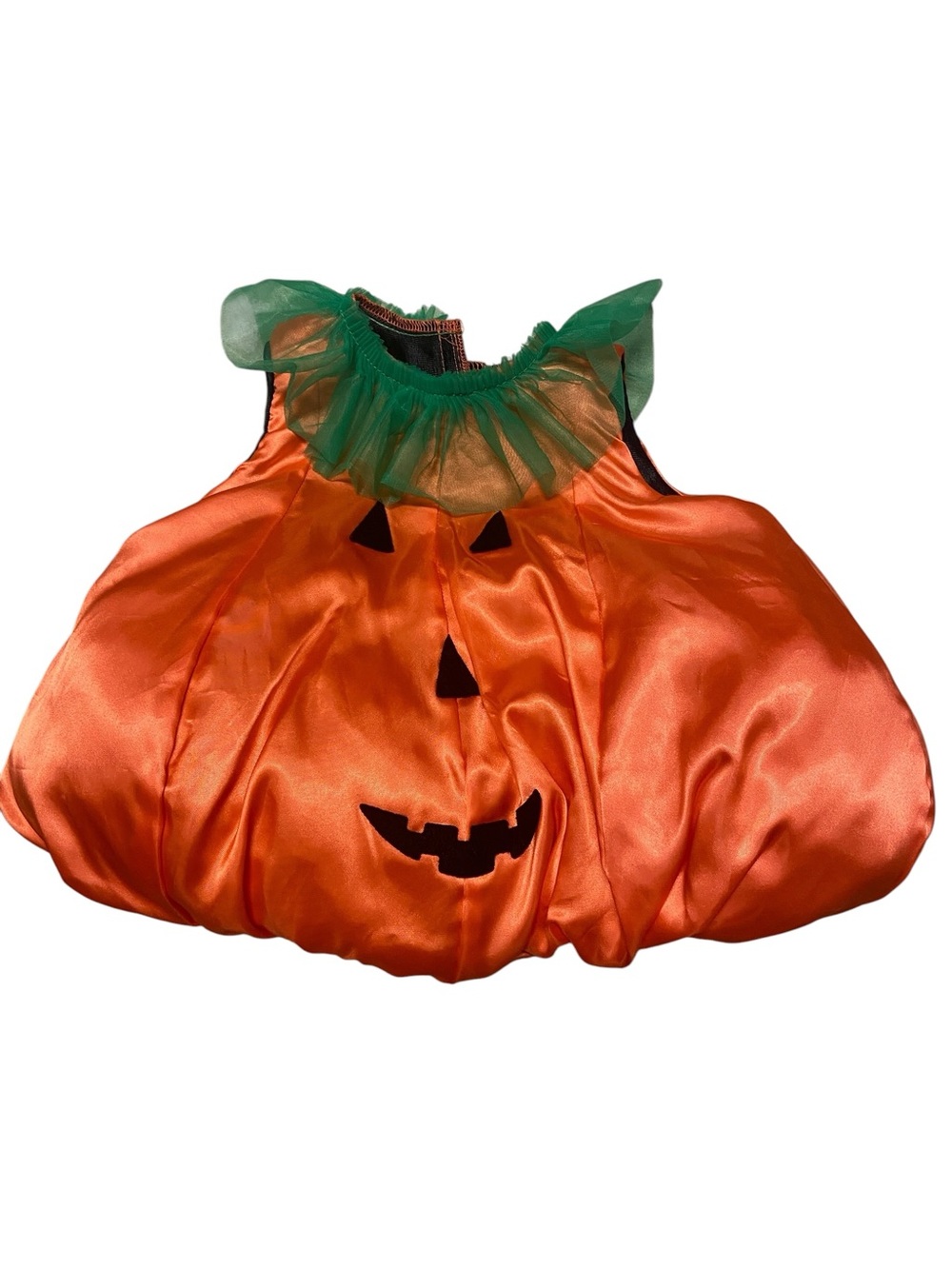 A.Chatila Pumpkin Baby Halloween Costume 3-12M Toddler JackO Lantern Bubble Vest